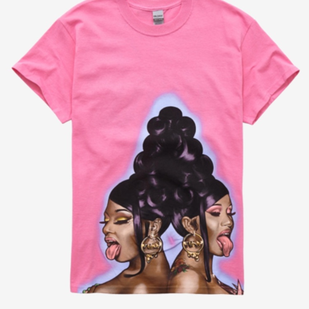 Cardi B Airbrush WAP Tee
